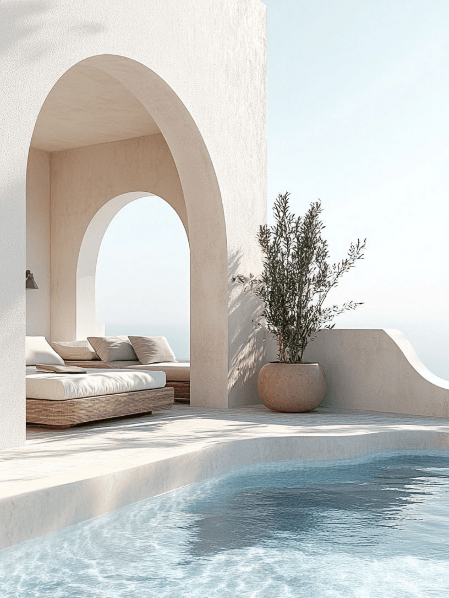 Bali villa pool