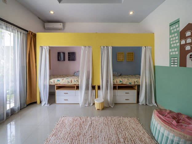 Berawa Family Villa — living area