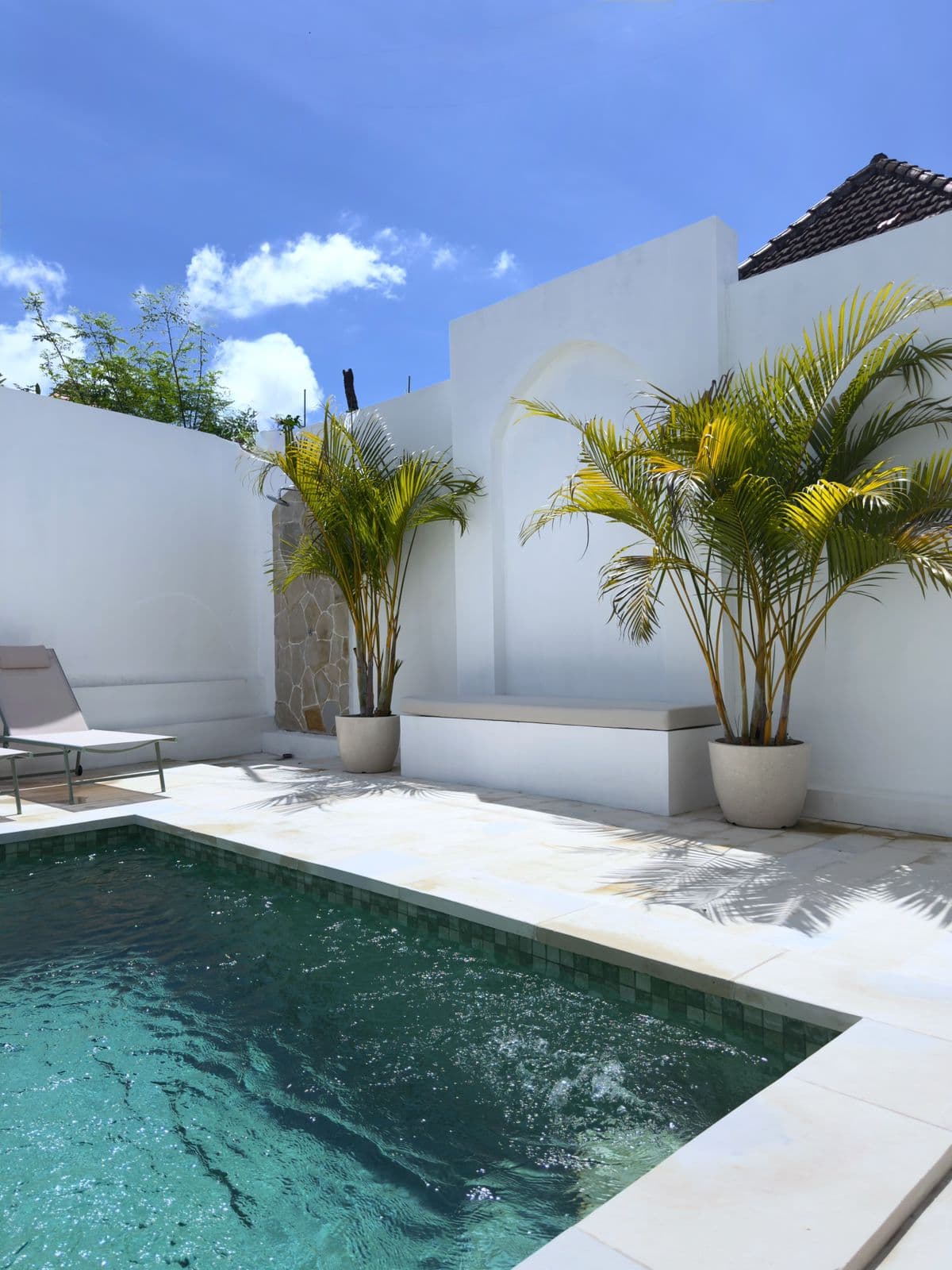 Canggu 1-bedroom villa — private garden and pool in quiet area near Pepito and Nirvana Gym