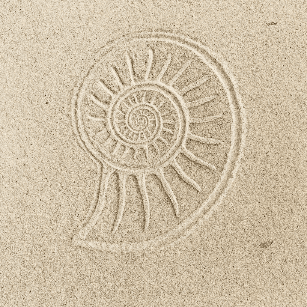 Shell in Bali sand