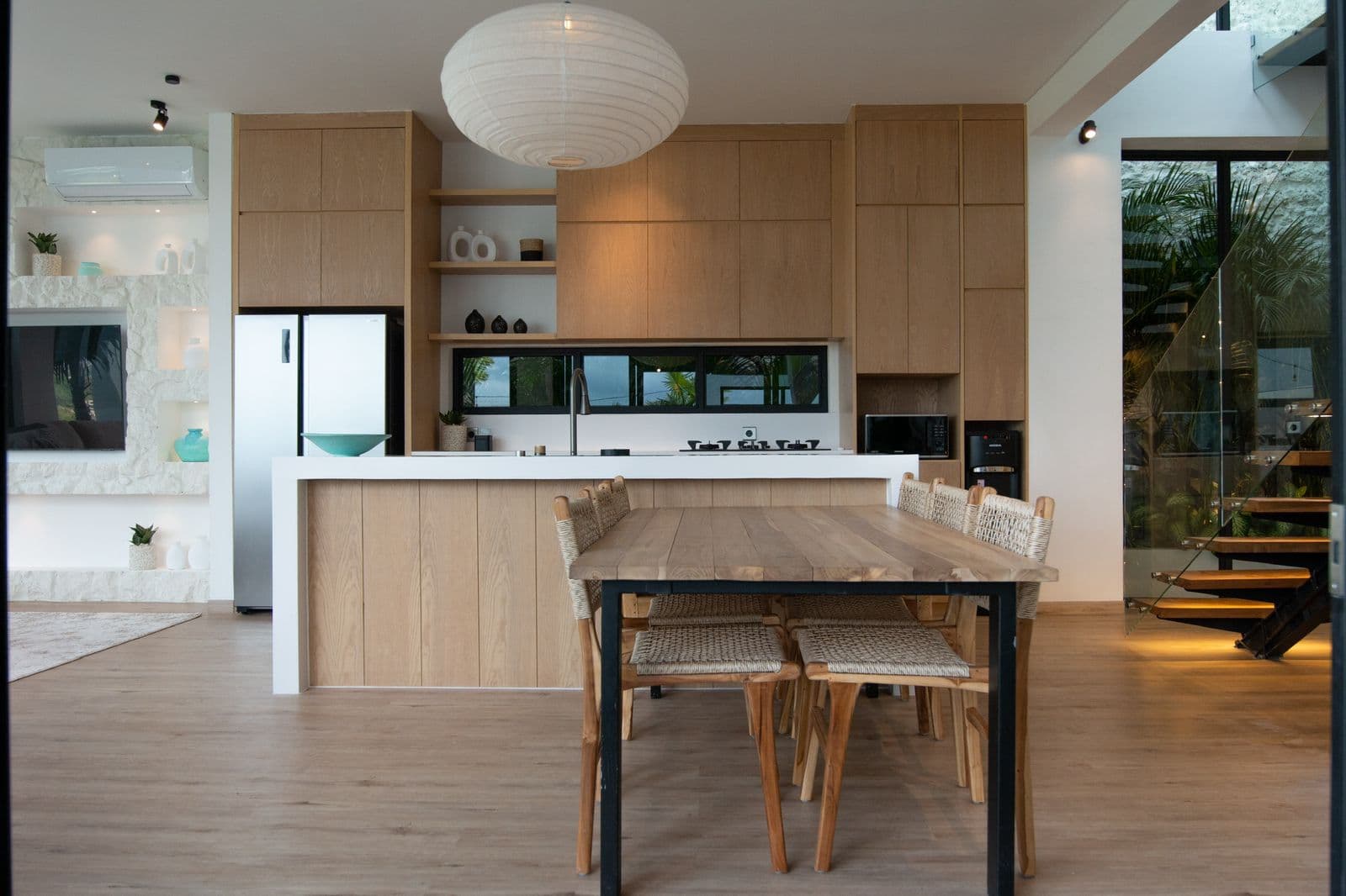 The Cottage — kitchen and dining area