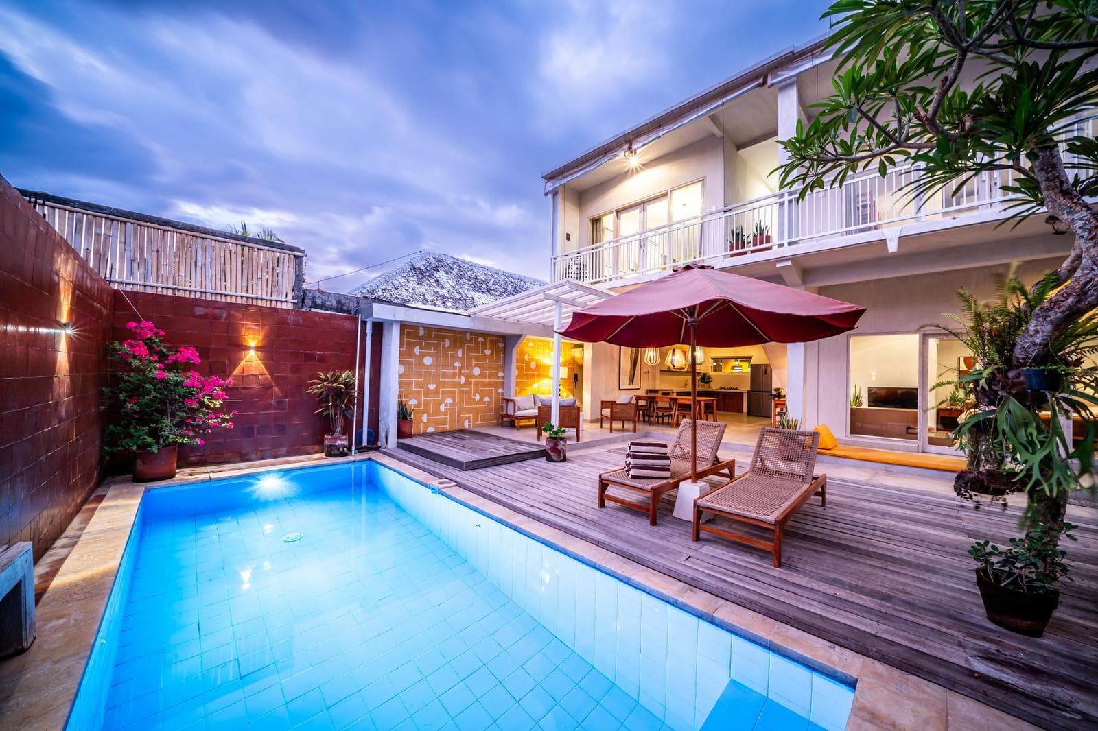 Villa Lacuna — 3-bedroom family home with pool in Bumbak Umalas Canggu Bali
